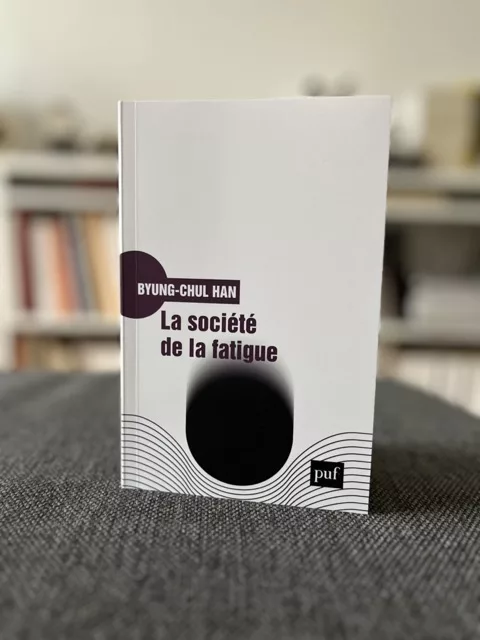 Couverture du livre La Société de la fatigue par le philosophe Byung-Chul Han