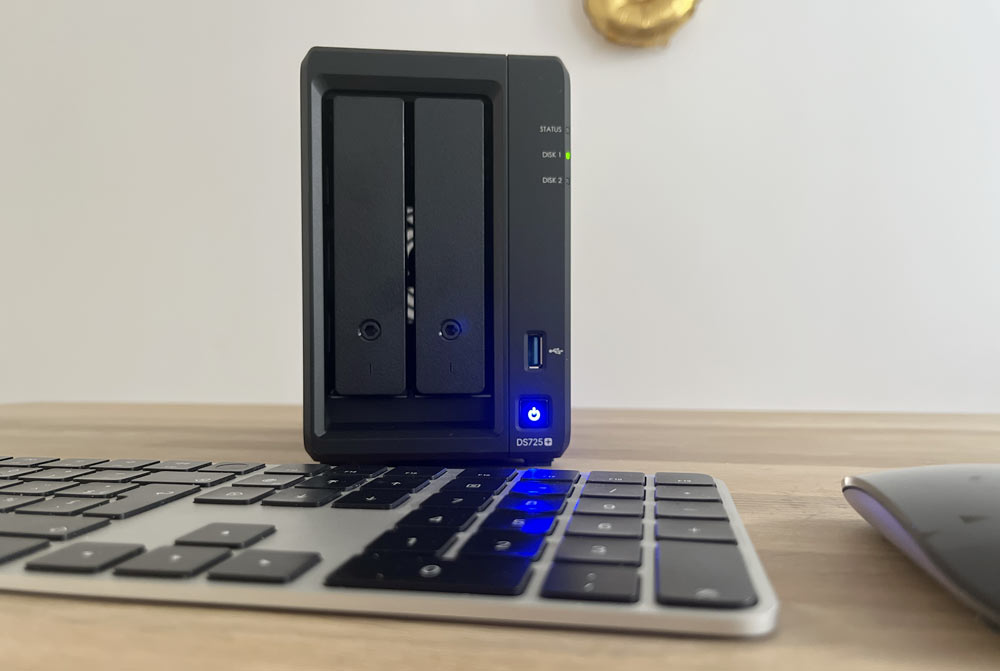 Test et avis du deux bais Synology NAS 725+ pour les PME