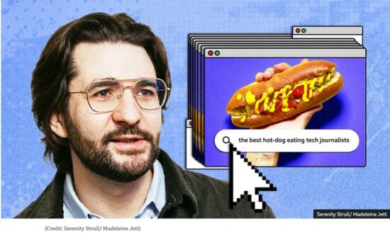 Empoisonnement IA generative en 20 min faux site internet